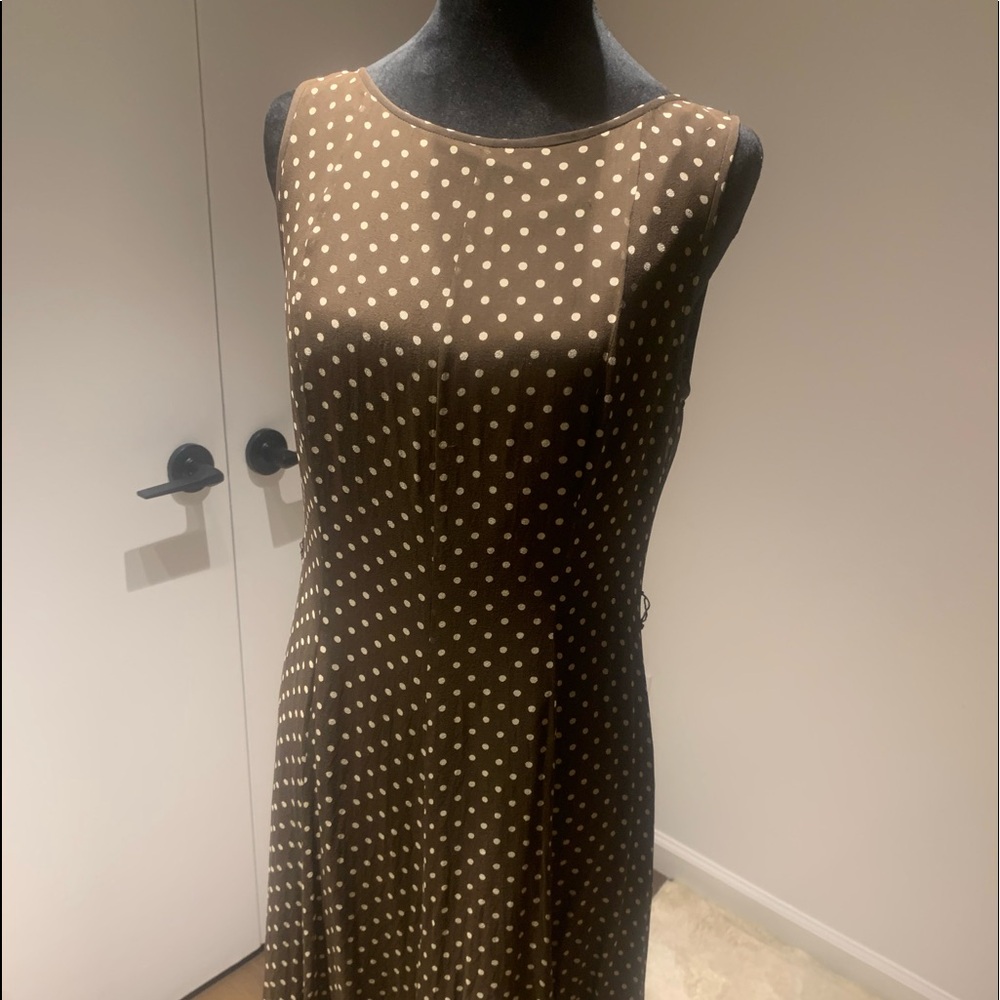 Vintage Y2K Adriana Papell Dolka Dot Dress